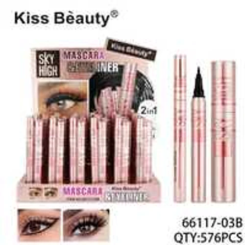 Kit de belleza máscara de pestañas y delineador negro Chuys Beautys - COSMIVA | Chuy's Beautys