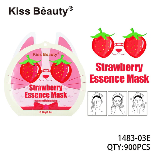 Mascarilla de Frutilla Hidratante Chuys Beautys - COSMIVA | Chuy's Beautys