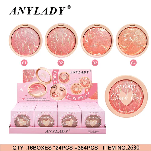 Rubor 4 Tonos Chuys Beautys - Color y Luminosidad para el Rostro - COSMIVA | Chuy's Beautys