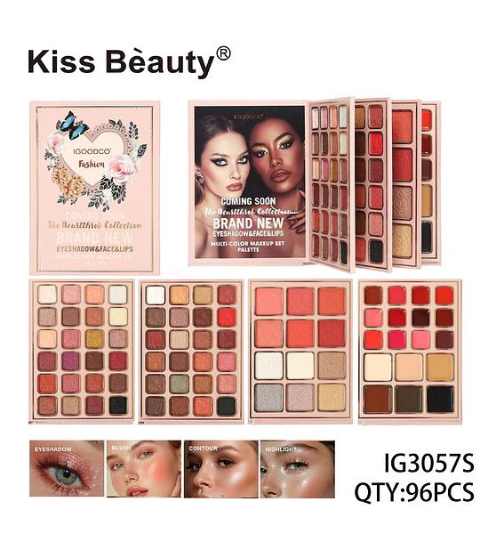 Set de Maquillaje 48 Tonos Chuys Beautys