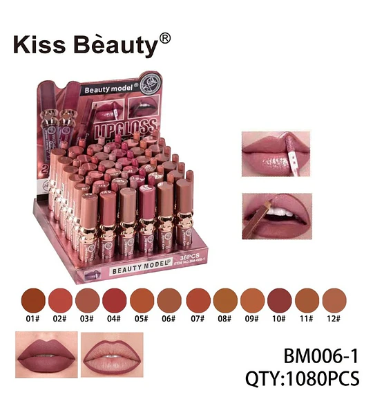 Brillo Labial Mate Chuys Beautys + Delineador de Labios