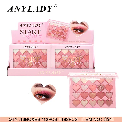 Paleta de sombras 20 colores Chuys Beautys - COSMIVA | Chuy's Beautys