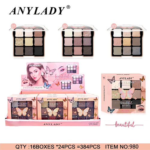 Sombra de Ojos 9 Colores Chuys Beautys - Larga Duración - COSMIVA | Chuy's Beautys