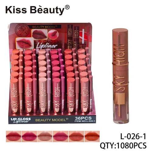 Brillo Labial Hipoalergénico Chuys Beautys - 12 Tonos - COSMIVA | Chuy's Beautys