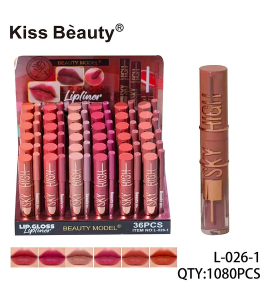 Brillo Labial Hipoalergénico Chuys Beautys - 12 Tonos