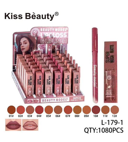 Brillo Labial Hipoalergénico Chuys Beautys - 6 Tonos