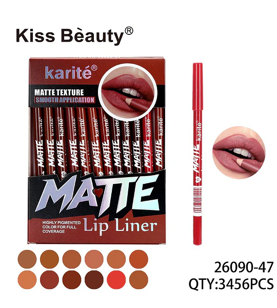 Lápiz Delineador de Labios 12 Tonos Chuys Beautys
