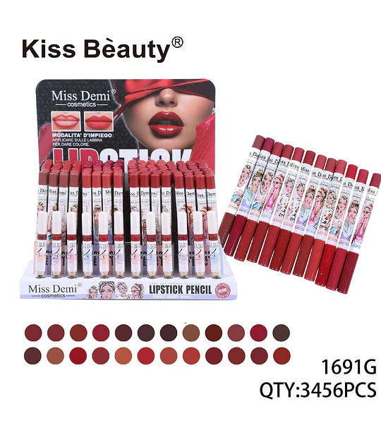 Lápiz delineador de labios mate Chuys Beautys