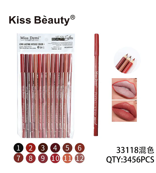 Lápiz delineador de labios mate Chuys Beautys - Define y resalta