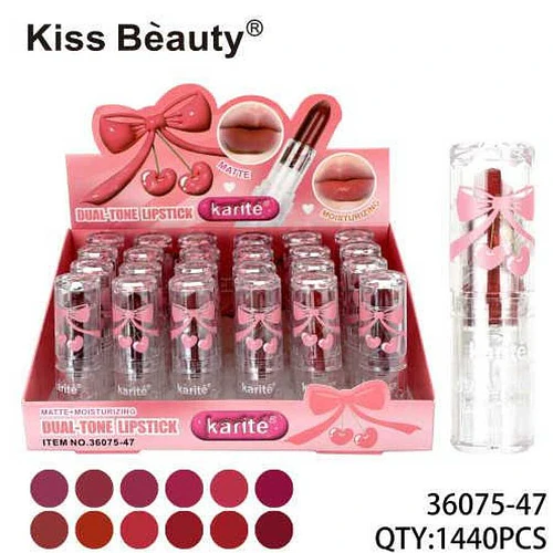 Labial Mate 2 Tonos en 1 Chuys Beautys - COSMIVA | Chuy's Beautys