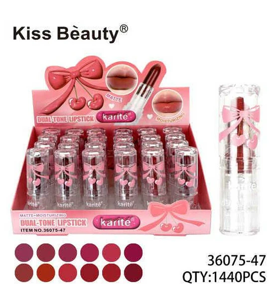 Labial Mate 2 Tonos en 1 Chuys Beautys