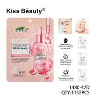 Mascarilla de Rosa Hidratante Chuys Beautys - Pack de 12 Piezas - COSMIVA | Chuy's Beautys Store