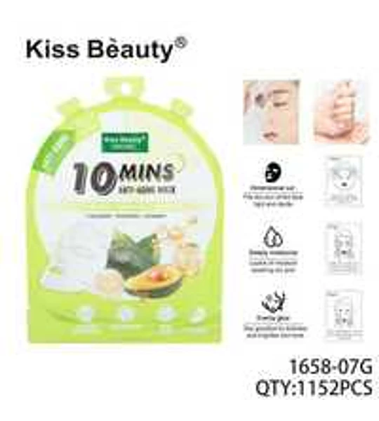 Mascarilla de Aguacate Hidratante Chuys Beautys - 12 Piezas