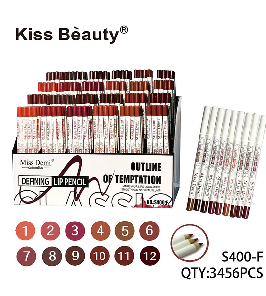 Lápiz delineador de labios suave Chuys Beautys 288 und