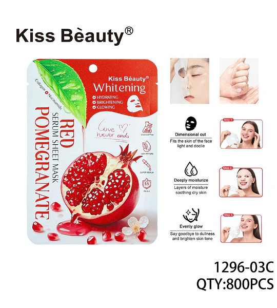 Mascarilla Facial Granadilla Limpieza Profunda Chuys Beautys
