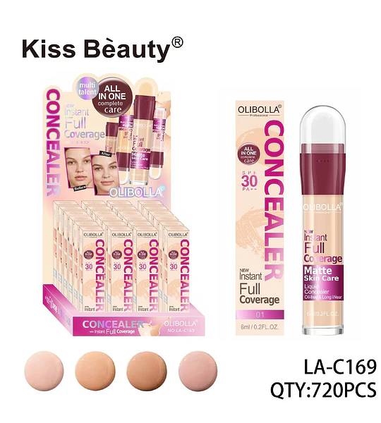 Corrector Matte 4 Colores Chuys Beautys