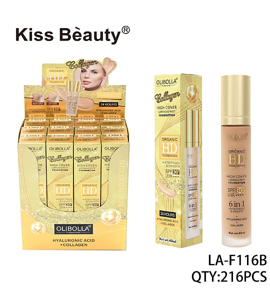 Base Líquida Matte 4 Tonos Chuys Beautys
