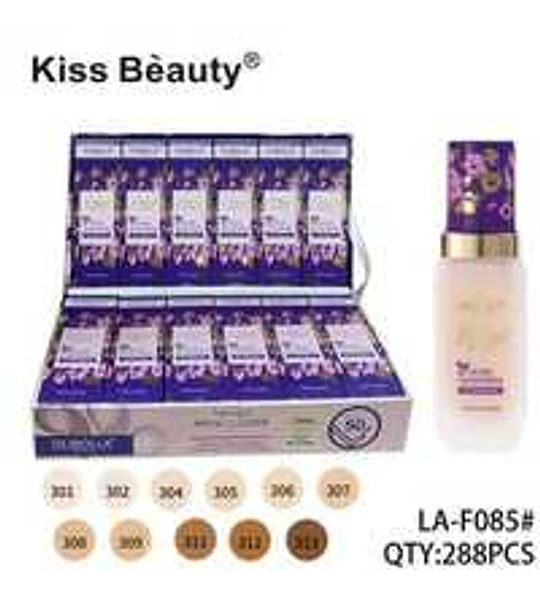 Base líquida matte 3 tonos Chuys Beautys para piel perfecta