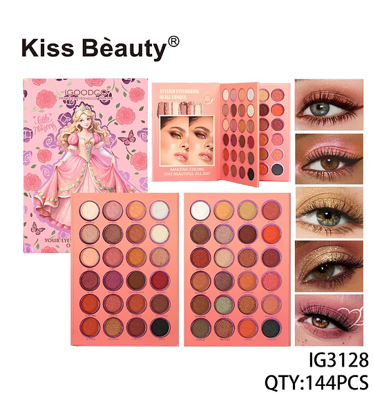 Paleta de sombras 48 tonos Chuys Beautys