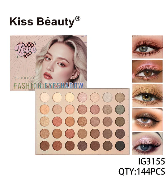 Paleta de sombras 35 tonos Chuys Beautys