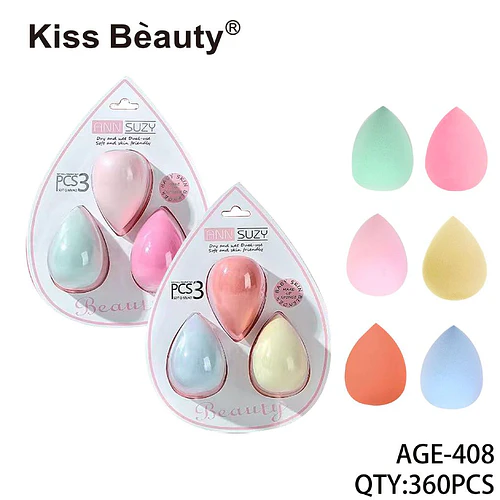 Set de Esponjas Maquillaje Suaves Chuys Beautys 3 Pcs - COSMIVA | Chuy's Beautys