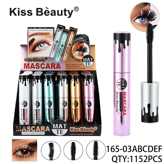 ¡CONSIGUE PESTAÑAS CURVAS Y PERFECTAS CON NUESTRA MASCARA A PRUEBA DE AGUA!