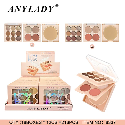 Set de Sombras 9 Colores Chuys Beautys para Maquillaje Completo - COSMIVA | Chuy's Beautys