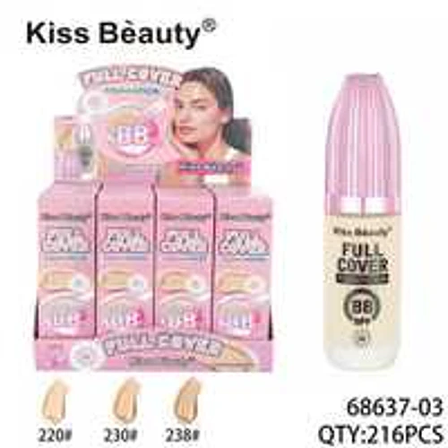 Base líquida full cobertura Chuys Beautys - 3 tonos - COSMIVA | Chuy's Beautys