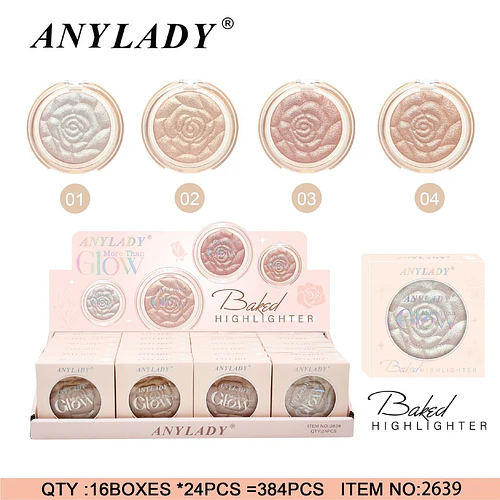 Iluminador 4 Tonos Chuys Beautys - Brillo y Luminosidad - COSMIVA | Chuy's Beautys