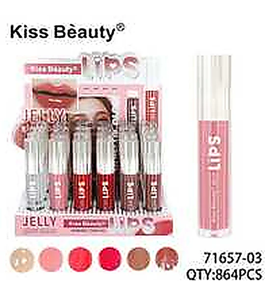Brillo Labial Hipoalergénico Chuys Beautys - 6 Tonos
