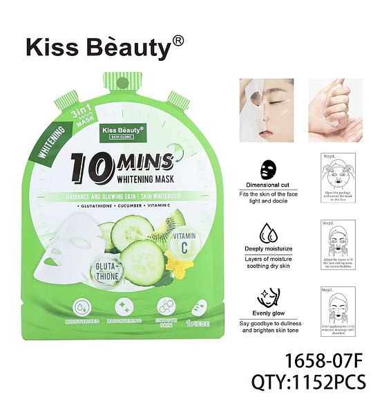 Mascarilla Blanqueadora Vitamina C Chuys Beautys