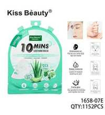 Mascarilla Aloe Vera Hidratante Chuys Beautys - 12 Piezas - COSMIVA | Chuy's Beautys Store