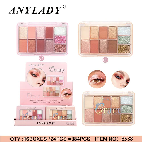 Paleta de Sombras 11 Tonos Chuys Beautys - COSMIVA | Chuy's Beautys