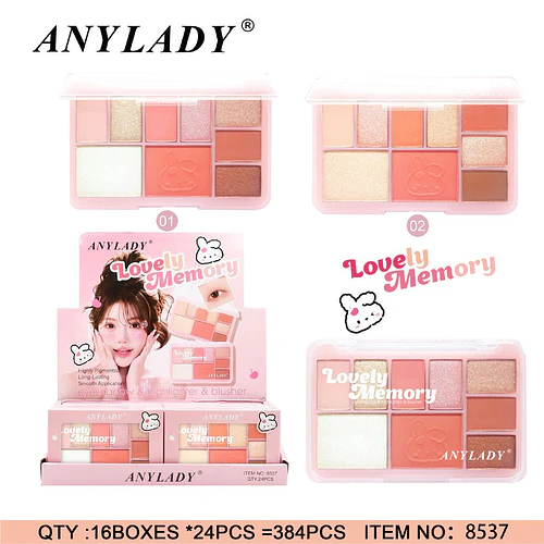 Set de Sombras + Iluminador + Rubor - Chuys Beautys - COSMIVA | Chuy's Beautys