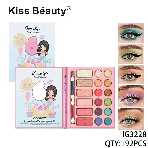 Set de Maquillaje para Niña 20 Tonos - Chuys Beautys - COSMIVA | Chuy's Beautys