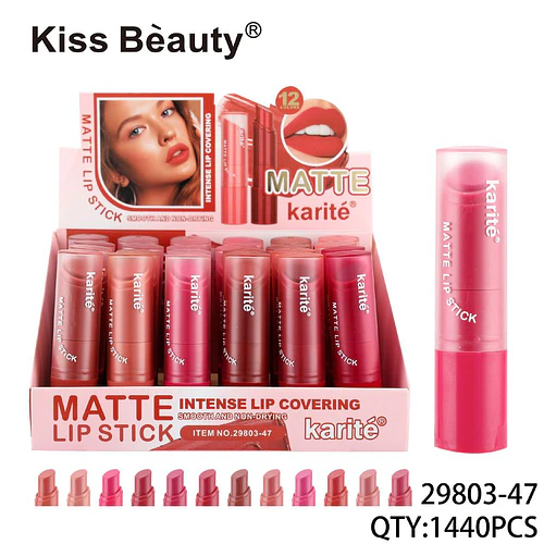 Labial en Barra Mate Chuys Beautys - 12 Tonos - COSMIVA | Chuy's Beautys