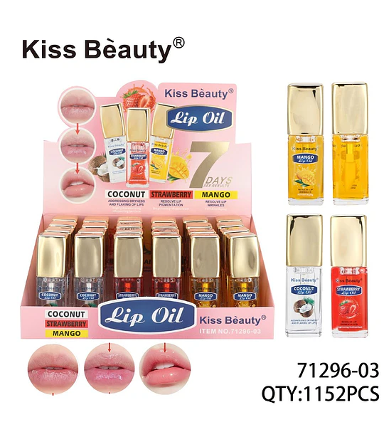 ¡Labios hidratados y radiantes con el Lip Oil Aceite Labial 30% de Chuys Beautys!