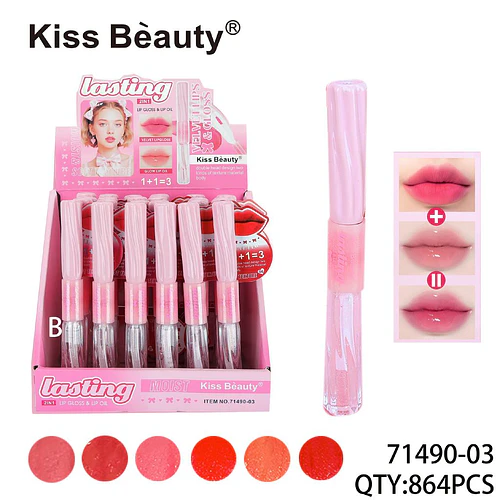 Brillo Labial + Aceite Labial 6 Tonos - Chuys Beautys - COSMIVA | Chuy's Beautys