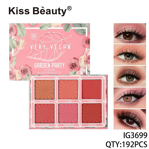 Paleta de Rubor 12 Tonos - Chuys Beautys - COSMIVA | Chuy's Beautys