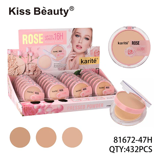 POLVO DE ROSA 16H - Maquillaje de larga duración para un rostro radiante - COSMIVA | Chuy's Beautys