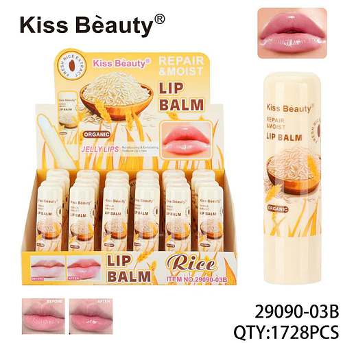 Bálsamo labial de arroz Chuys Beautys - COSMIVA | Chuy's Beautys