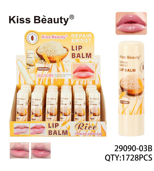 Bálsamo labial de arroz Chuys Beautys