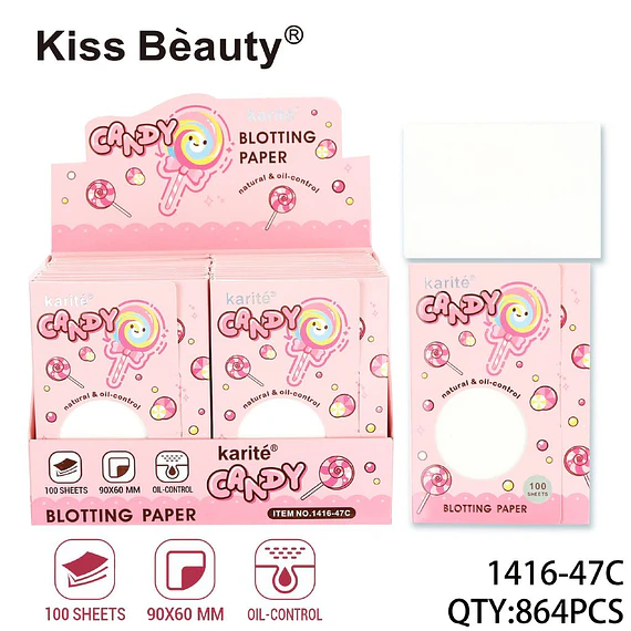 Papel absorbente de aceite Chuys Beautys