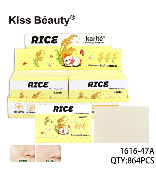 PAPEL ABSORBENTE DE ACEITE - Chuys Beautys