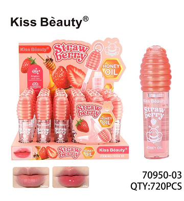 Aceite labial hidratante Chuys Beautys con miel - COSMIVA | Chuy's Beautys Store