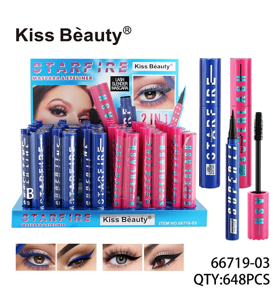 Set de Maquillaje Mascara y Delineador Volumen y Largo Chuys Beautys