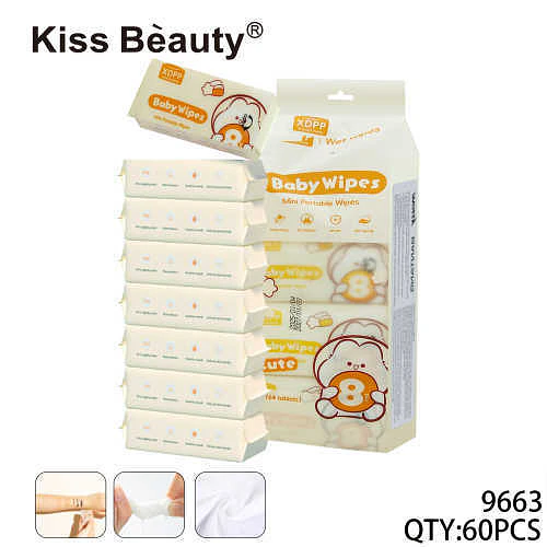 Toallitas Húmedas Bebé 64 Unidades Chuys Beautys - COSMIVA | Chuy's Beautys