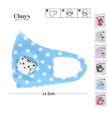 Mascarilla Facial Infantil con Diseño de Tigre - Chuys Beautys | Chuy's Beautys Store