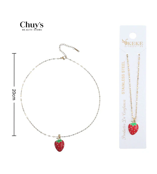 Collar De Fresa