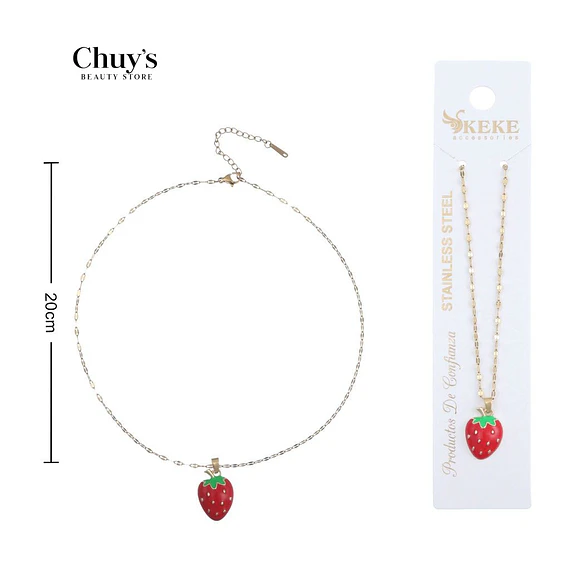 Collar De Fresa